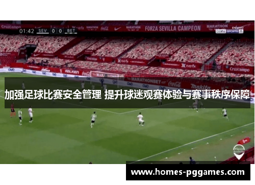 加强足球比赛安全管理 提升球迷观赛体验与赛事秩序保障